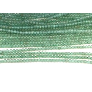 Grøn aventurin 3 mm 1/1 streng